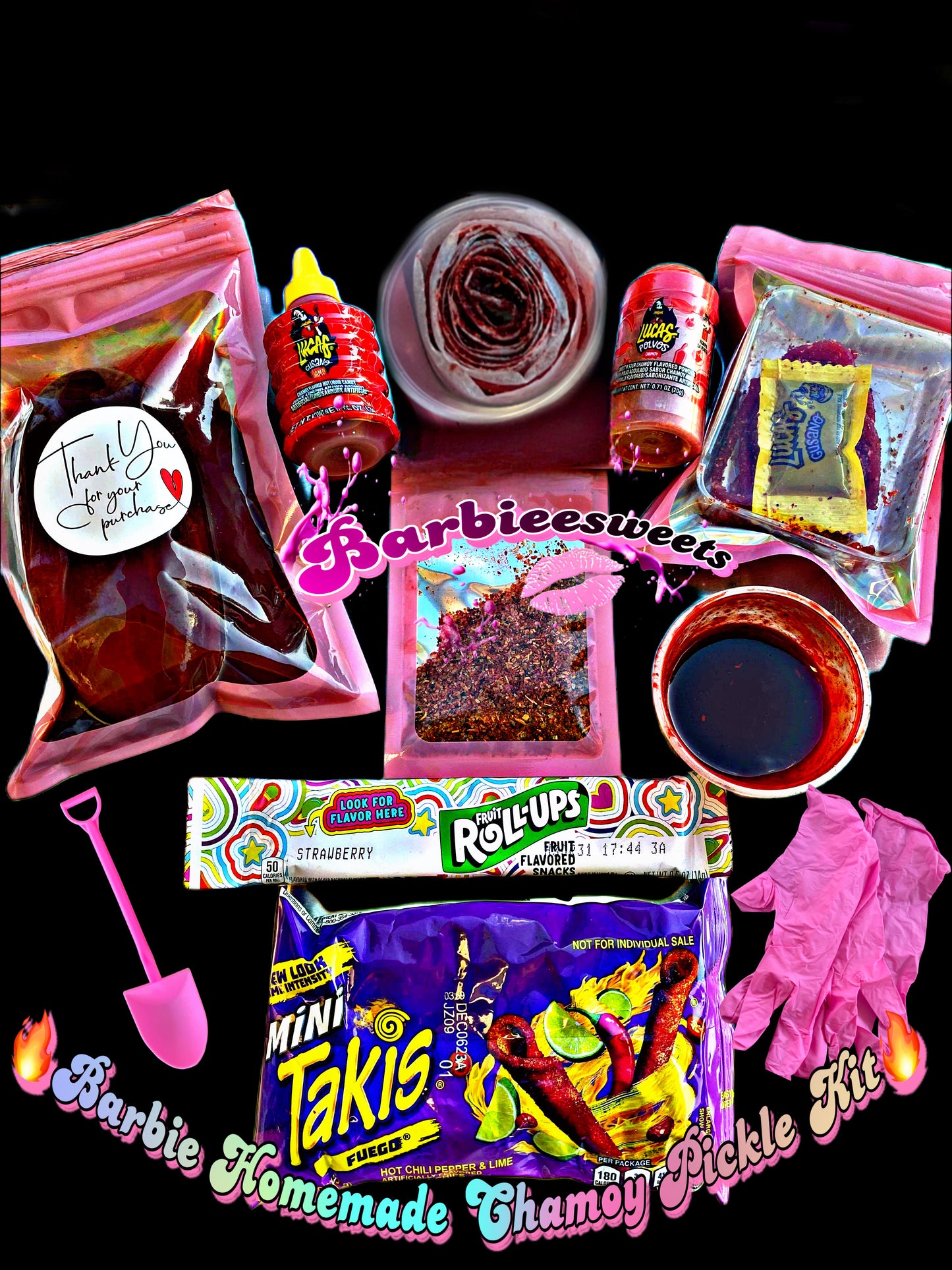 Barbie Chamoy Pickle Kit (Homemade)