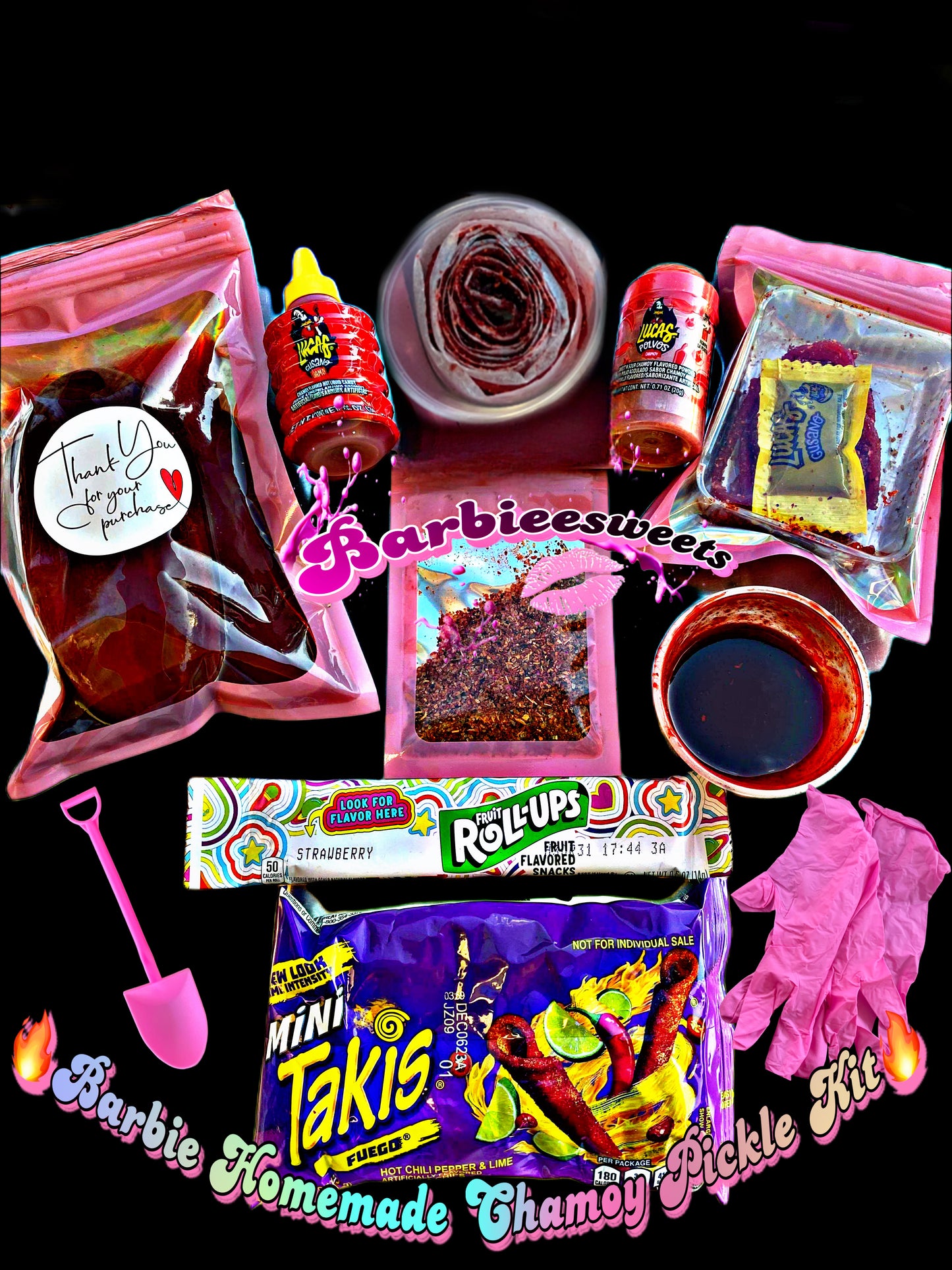 Barbie  Chamoy Pickle Kit (Homemade)